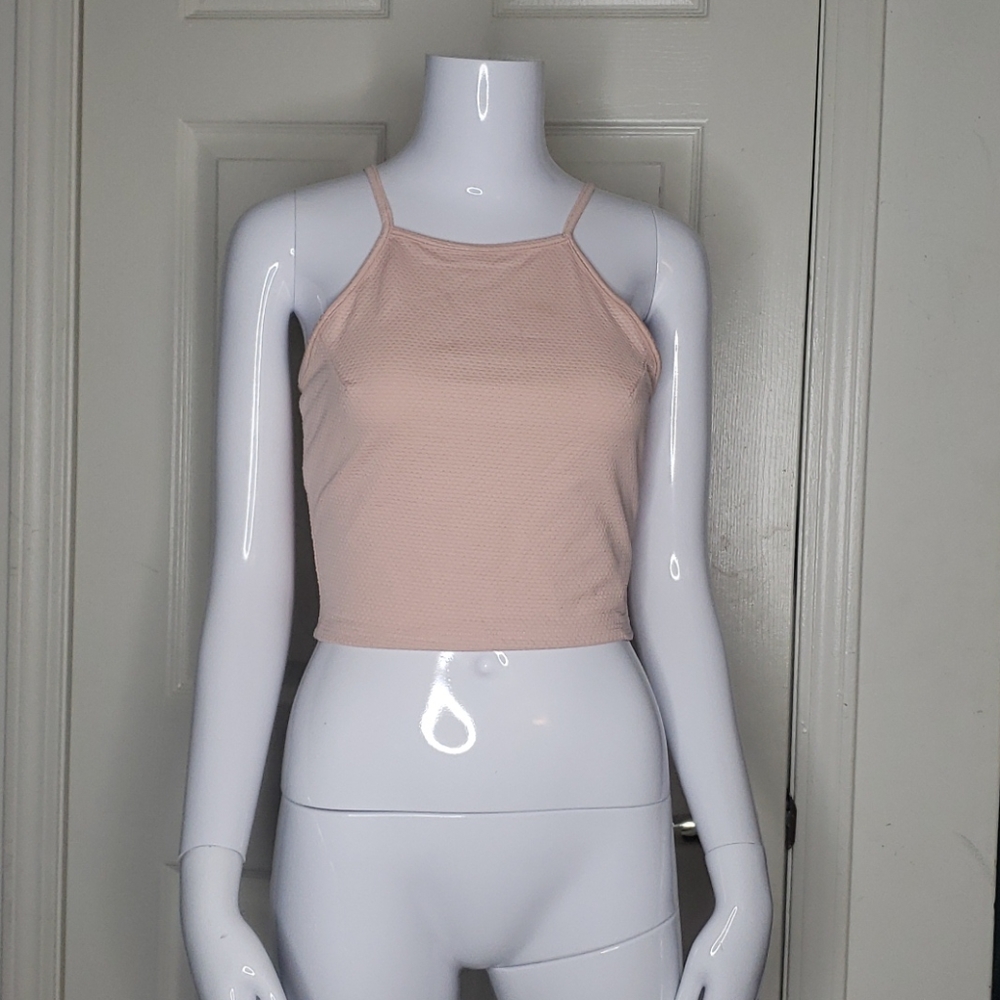 🤯3/$12 Wet Seal Peach Crop Top Size Small
